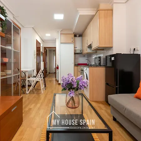 Apartman Myhousespain - Junto A Playa Poniente Gijón