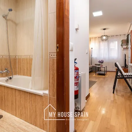 Apartman Myhousespain - Junto A Playa Poniente Gijón